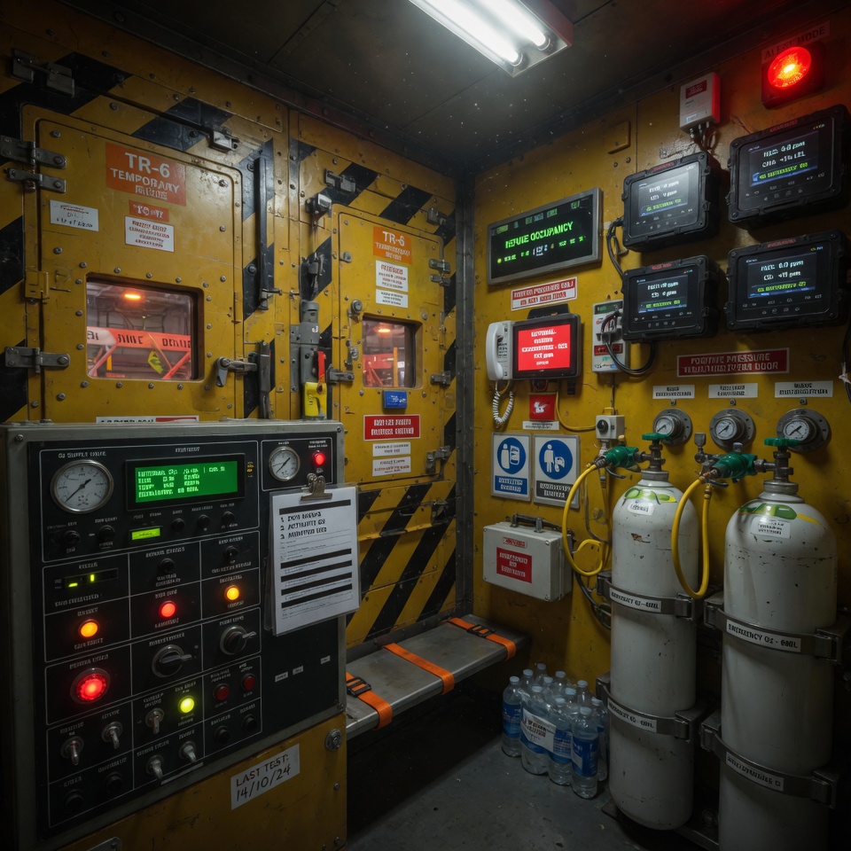 Temporary Refuge Shelter Control System